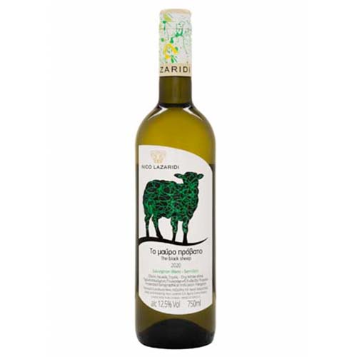 ΜΑΥΡΟ ΠΡΟΒΑΤΟ Λευκό - NICO LAZARIDI